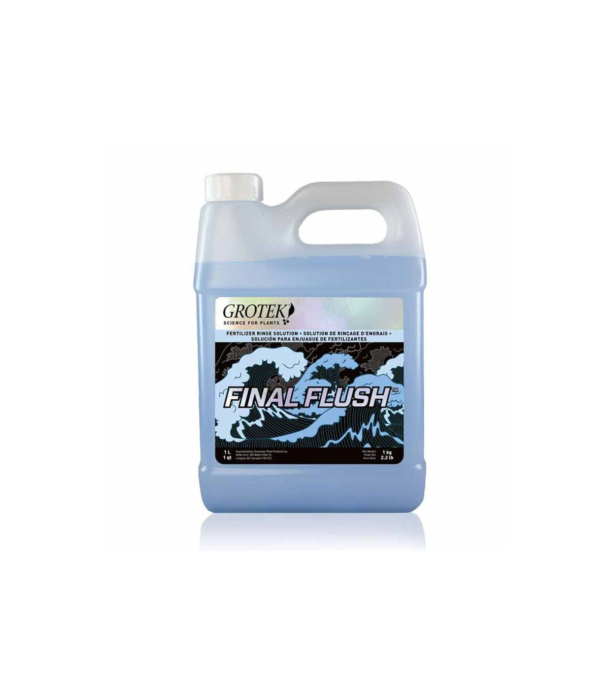 final flush regular 1l grotek final flush regular 1l grotek