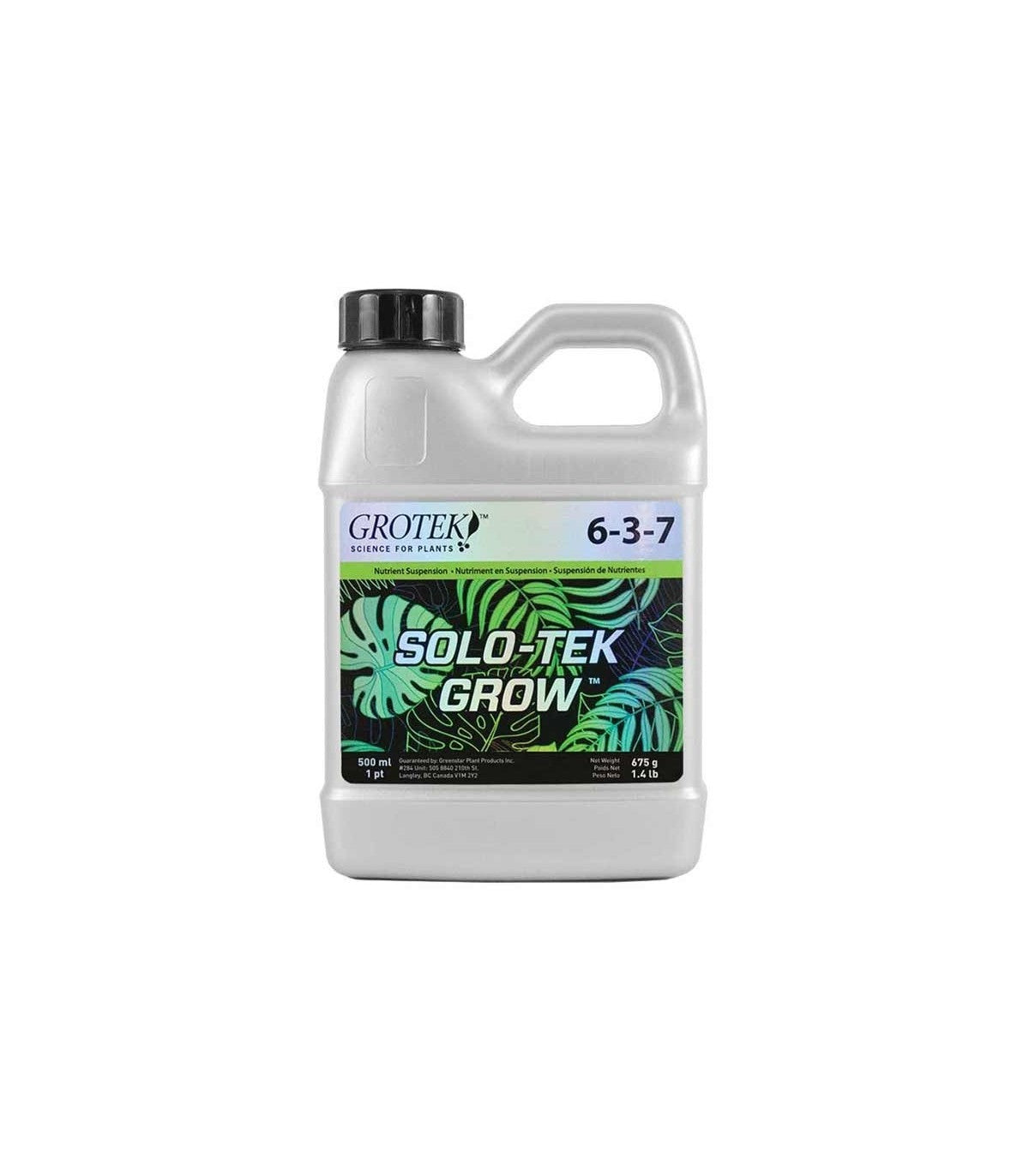solo tek grow 500ml grotek solo tek grow 500ml grotek