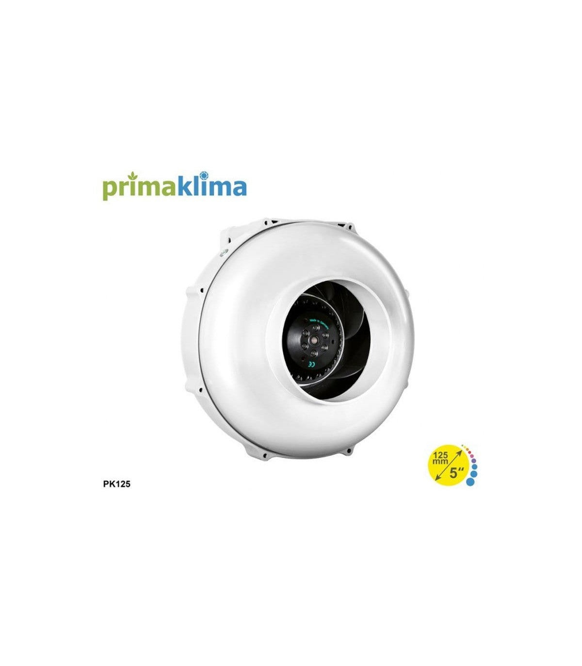 extractor pk125 tc 400m3/h prima klima extractor pk125 tc 400m3/h prima klima